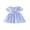 Blue-USA, variant on BemeyourBBs Toddler Baby Girls 4th of July Dress Patriot Independent Day Summer Smocked Dress Firework USA Flag Letter Embroidery Petter Pan Doll Collar Short Sleeve Gingham Plaid Dress