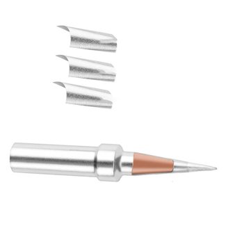 TS100 Soldering Iron Tip Replacement – Original Upgraded Tip For TS100 Digital Soldering Iron (TS-C4, 1 Pack)