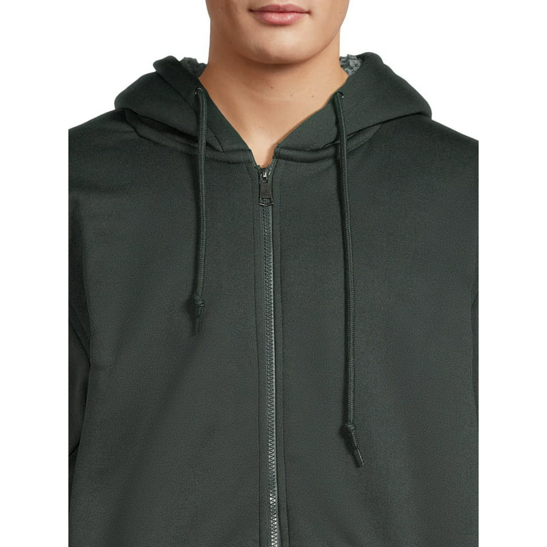 Smith & Eagle Men's and Big Men's Faux Sherpa Lined Hoodie