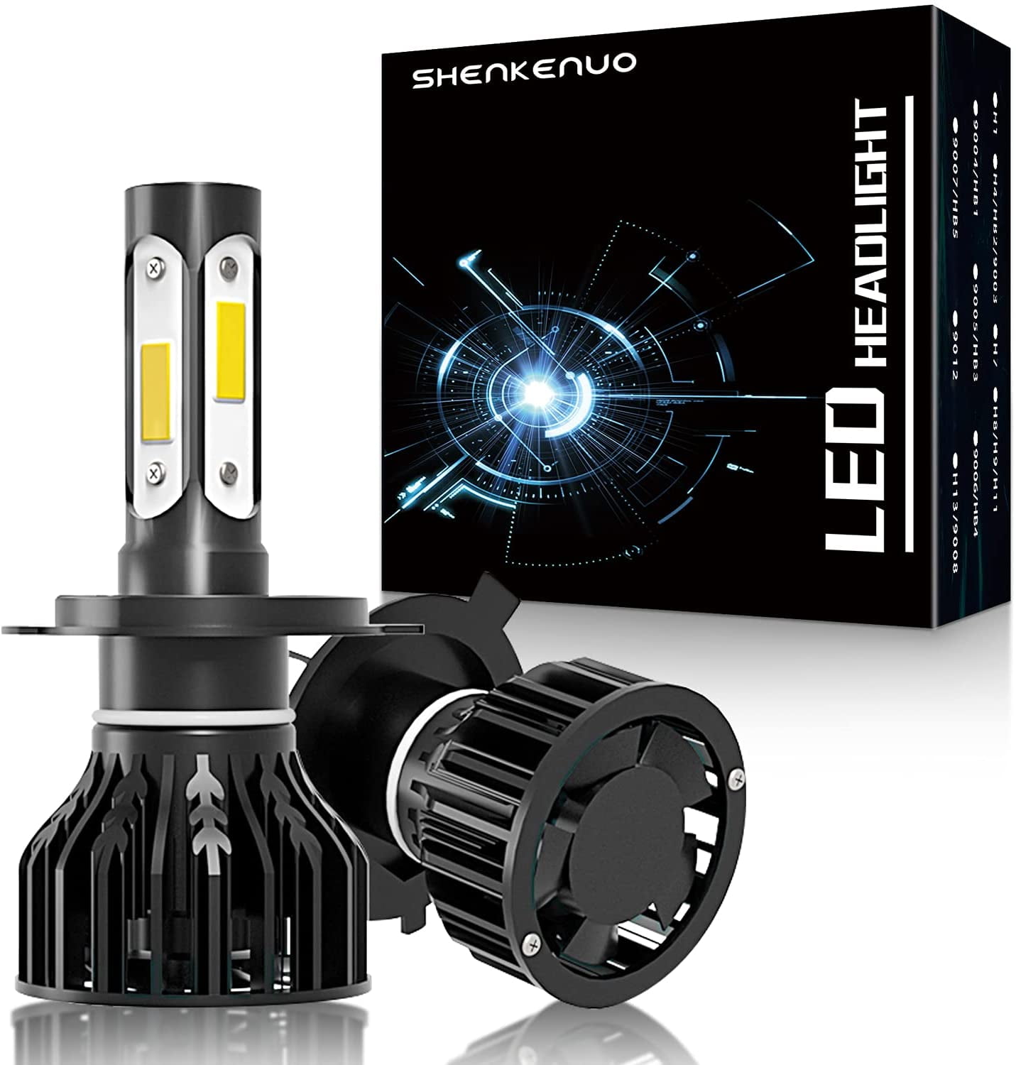 Ice Blue LED Headlight Bulb For Honda CRV 1997-2014 High & Low Beam Plug & Play