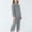 Gray, variant on Girls Boys Outfits 2PC Comfy Casual Solid Modal Long Sleeve Pullover Top Capri Pants Sets Loungwear Sleepwear Blue 2-3 Years
