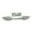 White Set, variant on Lb Rb Bumper Button Replacement , Shoulder Buttons Top Middle Bracket Replacement Parts For XBox Series X S Controller (Not suit for Xbox One / S / X / Elite)