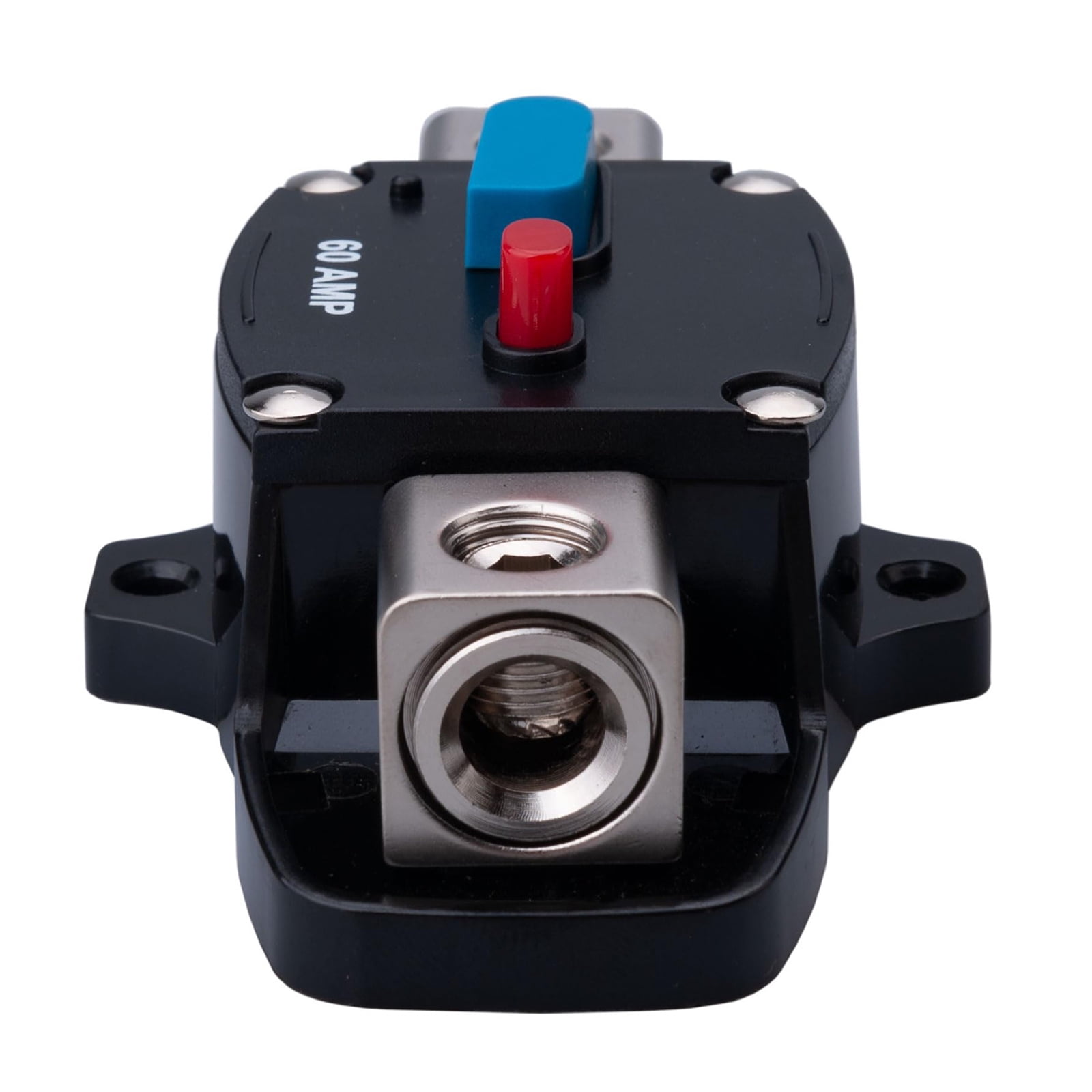 Manual Reset Resettable Inverter Block Circuits Breaker Inline Fuses Holder for Trolling Motor and Stereo Sound Systems