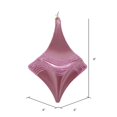 thumbnail image 2 of Vickerman MT194079D 8 in. Pink Candy Glitter Drop Ornament, 2 of 3