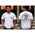 thumbnail image 2 of Jesus Made Me a Fisher of Men T-Shirt, Christian Fishing Graphic, I Catch He Cleans, Short Sleeve Tee, 2 of 6