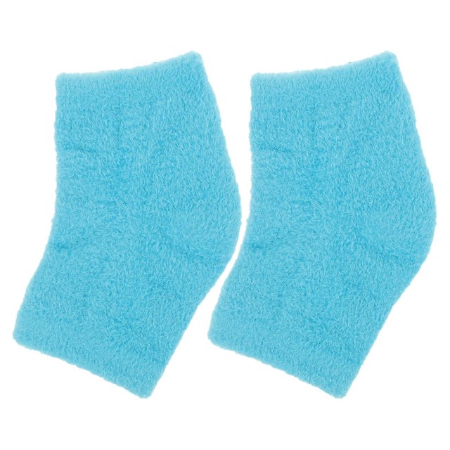 1 Pair of Portable Heel Socks Heel Protectors Reusable Heel Sleeves Elastic Foot Sleeve Heel Socks