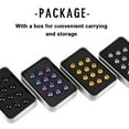 thumbnail image 3 of TOOPRE T25 Disc Brake Mounting Screws for Mountain Bikes, M5x10mm Titanium Alloy, Gold Finish, 12-Piece Set with Storage Box, 3 of 6
