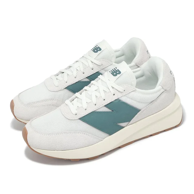 New Balance 370 NB White Green Men Unisex Casual Lifestyle Shoes U370CC-D
