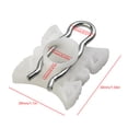thumbnail image 5 of BIBABLYKE 10/20Pcs Window Regulator Guide Clip 51321938884 for E32 E34 E36 Window Lifter Fixing Clip Replacement, 5 of 7