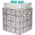 thumbnail image 3 of Scentsationals Wax Melt Warmer, Wax Warmer for Scented Wax Melts - Modern Collection Wexler - Candle Wax Melter for Fragrance Cubes and Tarts, 3 of 5