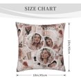 thumbnail image 5 of Margot Robbie Pillow Covers 18 X 18 Inch Decorative Throw Cushion Cases Home for Furniture Bench Sofa, 5 of 6