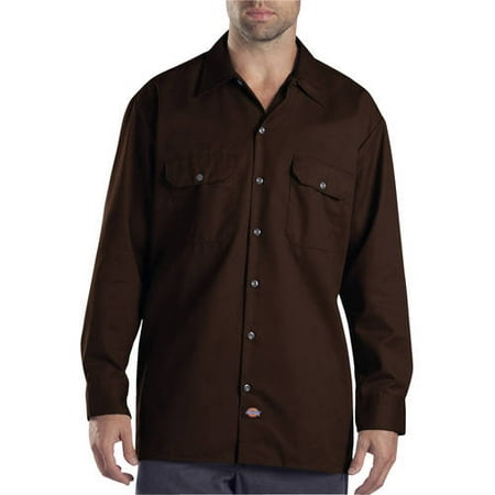 Dickies Men's Original Fit Long Sleeve Twill Work Shirt