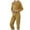 Yellow, variant on Arlun Women's Plaid Pajama Sets Long Sleeve Button Down Sleepwear Wide Leg Elastic Waisted Trousers Nightwear Lightweight Breathable Soft Fashion Checkered Loungewear Sets Yellow XXL