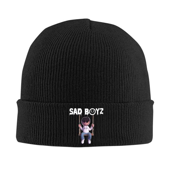 Junior H $Ad Boyz Beanie Hat Winter Warm Knit Cuffed Cap For Women Men Black