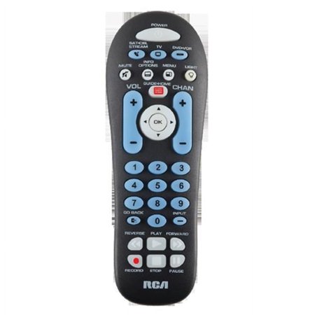 RCA RCR313BZ 3 Device Universal Remot Black Streaming & Dual Navigation