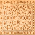 thumbnail image 1 of Ahgly Company Indoor Square Persian Orange Traditional Area Rugs, 3' Square, 1 of 1
