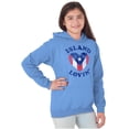 thumbnail image 4 of Island Lovin Puerto Rican Pride PR Hoodie Sweatshirt Women Brisco Brands S, 4 of 5