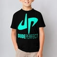 thumbnail image 6 of Dude Perfect T-Shirts for Boys Girls, Kids Short Sleeve Shirts, Funny Novelty Tee, Youth Casual Crew Neck Tops, 4-14 Year, 6 of 10