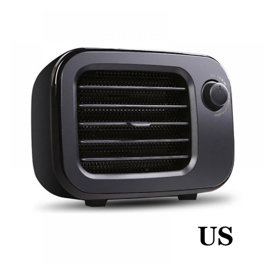 Ceramic Space Portable Electric Heater Adjustable Thermostat Overheat  Protection Ceramic Heating Element, High/Low Fan – UL Listed Fan Heater.  Space Heaters - Walmart.com