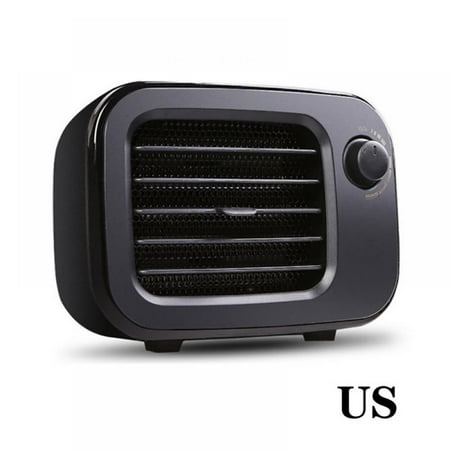 

Electric Heater for Home Fan Mini Desktop Warmer Portable PTC Ceramic Fast Heat Handy Warmer Heater Fan Super Quiet