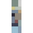 thumbnail image 2 of Grayscale 12x32 Gold Ornate Wood Framed with Double Matting Museum Art Print Titled - Totem III, 2 of 4
