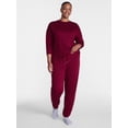 thumbnail image 2 of Joyspun Women's Fleece Sleep Pull On Jogger, Sizes XS to 3X, 2 of 6