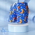 thumbnail image 3 of Sunnyoo Boys Swim Trunks Quick Dry Board Shorts with Compression Liner, 1-Piece, 3 of 3