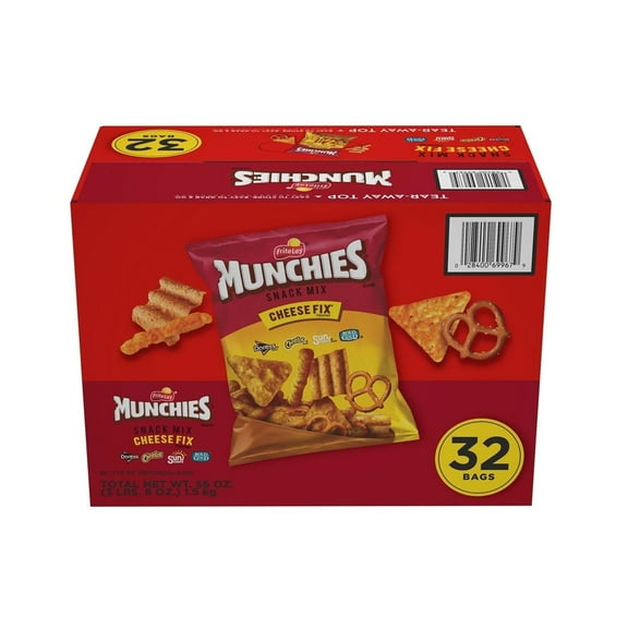 Munchies Snack Mix Cheese Fix 1.75 Ounce (Pack of 32)