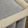 thumbnail image 3 of 9 opciones Cojín de algodón Cocina Comedor Patio Oficina Cojines de asiento Almohada Gris 50cm Zulema Cojín de asiento de algodón de lino, 3 of 8