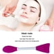 thumbnail image 4 of Minnieouse Cepillo facial de silicona de 2 cabezales Aplicador de belleza de barro facial Varilla de mezcla Herramienta de cuidado de la piel DIY, Tipo de Pinceles de maquillaje y herramientas No.8 Minnieouse CE000265-08, 4 of 6