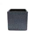 thumbnail image 6 of 4-Piece Square Magnesium Oxide Planter Set Large Indoor Outdoor Flower Pots with Drainage Holes Modern Grey, 6 of 8