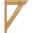 thumbnail image 3 of Ekena Millwork 6"W x 22"D x 30"H Traditional Rough Sawn Traditional Outlooker, Western Red Cedar, 3 of 4