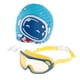 thumbnail image 2 of Gorro de natación para niños, gafas de natación antivaho, profesionales, impermeables, visión amplia. Azul, 2 of 9
