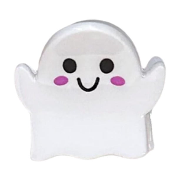 Pinza para el pelo con forma de fantasma de Halloween, accesorio para el pelo, bonita pinza para el pelo para niñas T7N7 W2H5