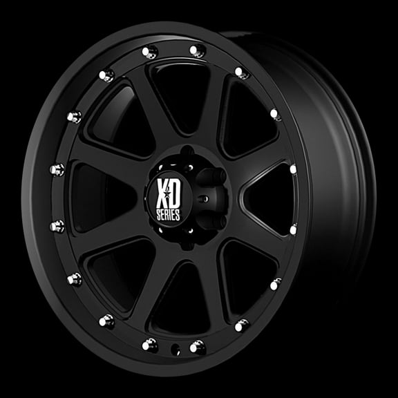 17" Black Addict XD798 Wheel by KMC Wheels XD79879068712N