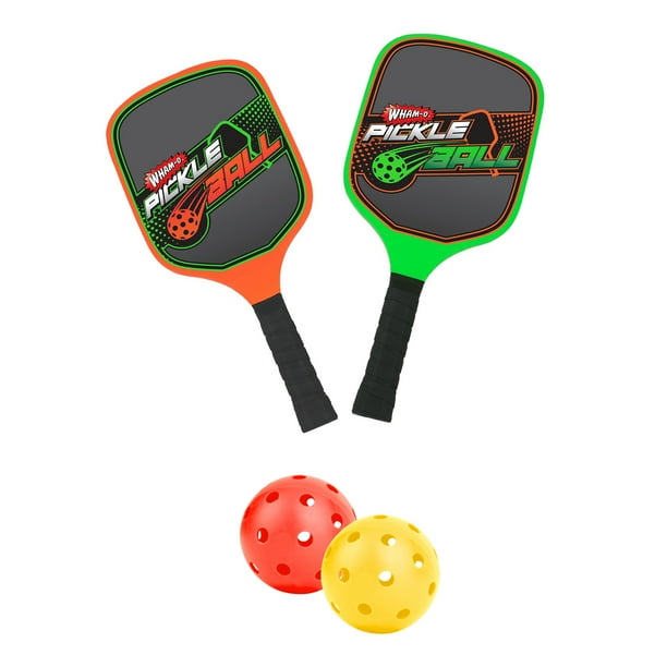 Whamo Pickle Ball with Net Set, 2 Player Game, 2 Paddles and 2 Balls