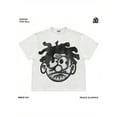 thumbnail image 2 of Playera Para Hombre - T-shirtY2K Street Harajuku fashion big head pattern printed short sleeve T-shirt WOMEN'S 2024 trendy Gothic casual loose oversized top Tee For Adult, Men, Women, Teen, Teenager, 2 of 7