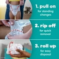 thumbnail image 4 of Pampers Diapers - Swaddlers 360� - Size 4, up to 100% Leakproof Comfy Dry Fit, EZ Off Tabs Designed for Easy Changes, Pull On Diaper, 4 of 18