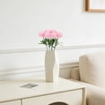 thumbnail image 7 of 1 Bunch Artificial Chrysanthemum Ball Flowers Bouquet, Silk Hydrangea Bridal Wedding Bouquet for Home Office Garden Party Office Coffee House Decoration & Wedding Arrangement, Pink, 7 of 7