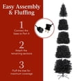 thumbnail image 4 of Árbol de Navidad Best Choice Products 12 pies preiluminado negro, 4 of 7