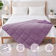 thumbnail image 5 of Teler Kids Weighted Blanket 5lbs, 36.2"x48.2" Toddler Weighted Blanket for Sleep & Calming, Breathable Heavy Blanket for Children, Purple & Dark purple, 5 of 8