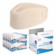 thumbnail image 2 of Dynarex Universal Cervical Collars, Contoured Serpentine Design with Washable Cover, Soft Cervical Collar for Comfortable Recovery, 3” x 22”, White, 1 Case of 10 Collars, 2 of 4