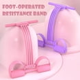 thumbnail image 4 of Pedal Resistance Band for Home GymAdjustable Elastic Pull Rope Exerciser for Abdomen and WaistMultifunction Sit Up Fitness Equipment for Leg StretchingPortable Strength Trainer, 4 of 8
