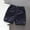 Navy, variant on HOMADLES Boys Cargo Shorts Straight Elastic Waist Print Summer Soft Thin Cargo Shorts Gray 3 T