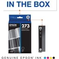 thumbnail image 1 of Epson T273020-S T273 Clarian Premium Black Ink Cartridge, Standard Capacity, 1 of 5