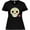 AB-Black, variant on Inktastic DÃ­a De Los Muertos Skull with Flower Women's Plus Size T-Shirt