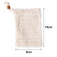 thumbnail image 6 of D-GROEE 5PCS Soap Saver Bag Cotton Linen Exfoliating Soap Pouch for Foaming and Drying The Soap Bars Shower Soap Bag, 6 of 8