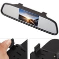 thumbnail image 4 of Sistema de visión trasera automático con monitor de espejo de coche de 4,3 pulgadas con cámara de respaldo a prueba de agua Tmvgtek Accesorios para autos y motos, 4 of 9