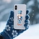 thumbnail image 5 of 18 hojas de pegatinas de invierno azules para jarrones, de 9,9 x 9,1 cm, con diseño de muñeco de nieve navideño, copos de nieve, pegatinas UV para vasos, pegatinas mágicas de cuento de hadas., 5 of 9