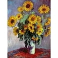 thumbnail image 1 of Sunflowers Monet - CANVAS OR PRINT WALL ART, 1 of 1